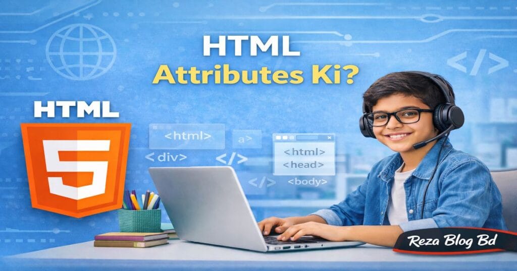 এইচটিএমএল-এর-বৈশিষ্ট্য-কী