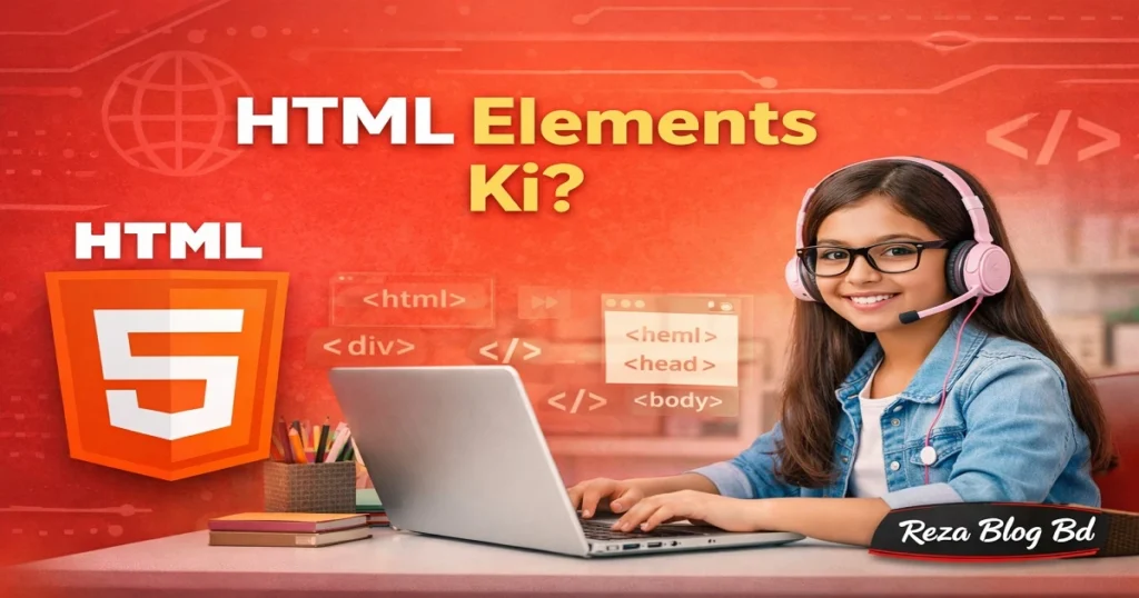 HTML Elements Ki-reza-blog-bd