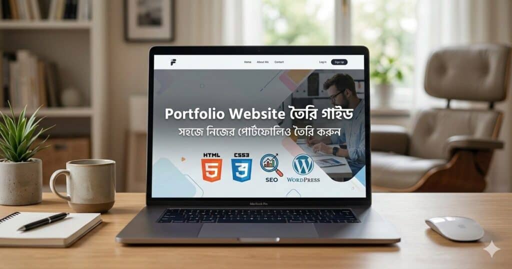 Portfolio website create guide rezablogbd
