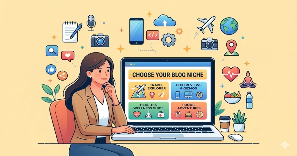 Blog niche selection examples rezablog